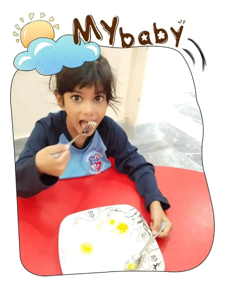 Table Manners & Etiquettes: Research School Burewala Activity Eating at Research School Burewala