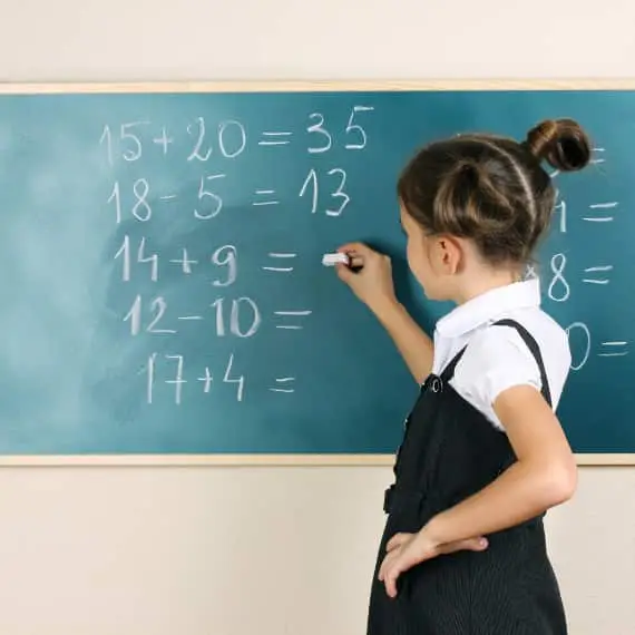 Research School Burewala Kids Learning Mathematics in Maths Class
