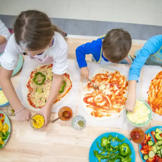 Kids Cooking & Food Serving Activity at Research School Burewala