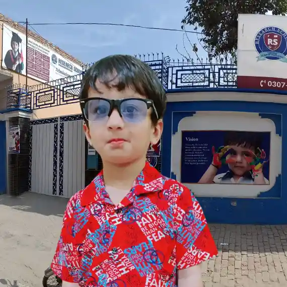 Muhammad Ahmad At The Gate Of Research School Burewala