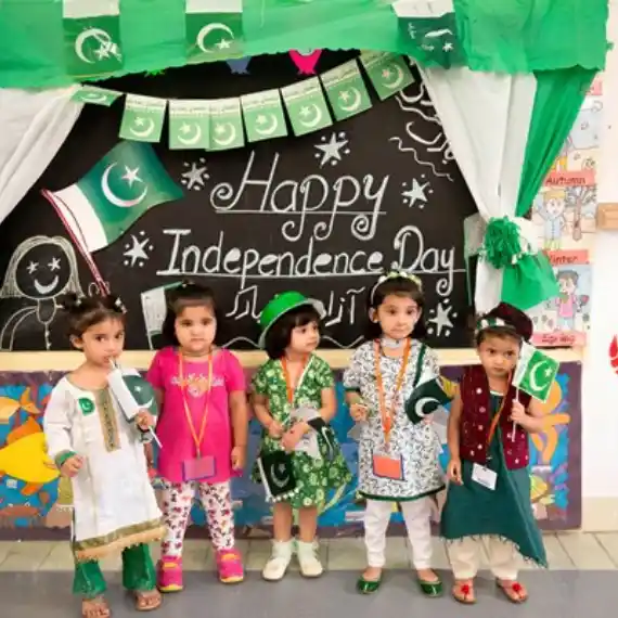 Pakistan National Days Celebration at Research School Burewala